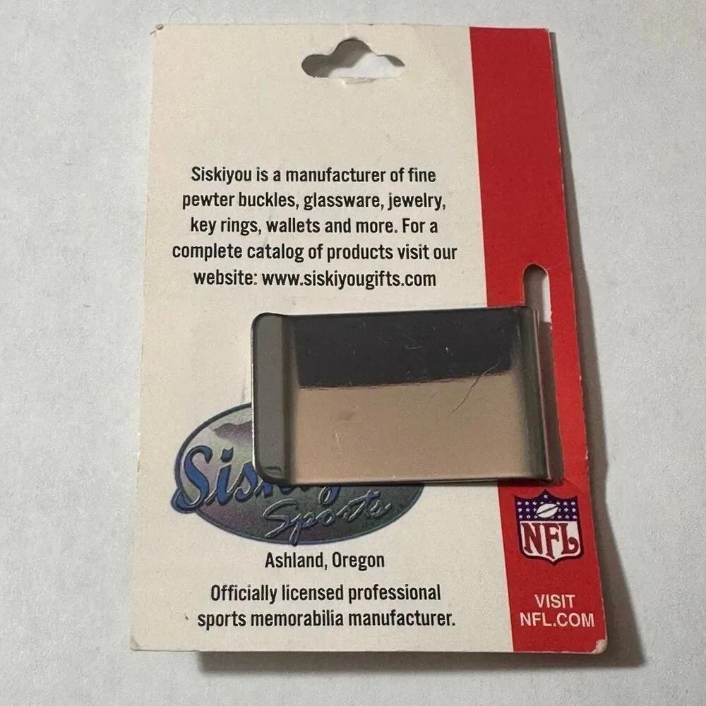 Arizona Cardinals Pewter 3D Siskiyou Money Clip